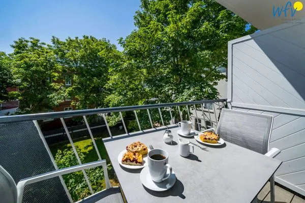 Balkon Appartement-Haus Regina Ferienwohnung Appartement am Meer