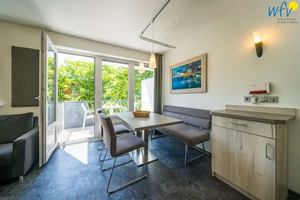 Wohnzimmer Appartement-Haus Regina Ferienwohnung Appartement am Meer