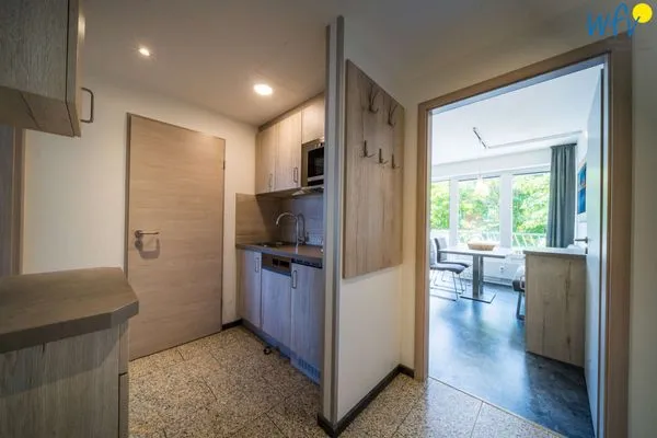 Küche / Küchenzeile Appartement-Haus Regina Ferienwohnung Appartement am Meer