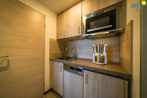 Küche / Küchenzeile Appartement-Haus Regina Ferienwohnung Appartement am Meer