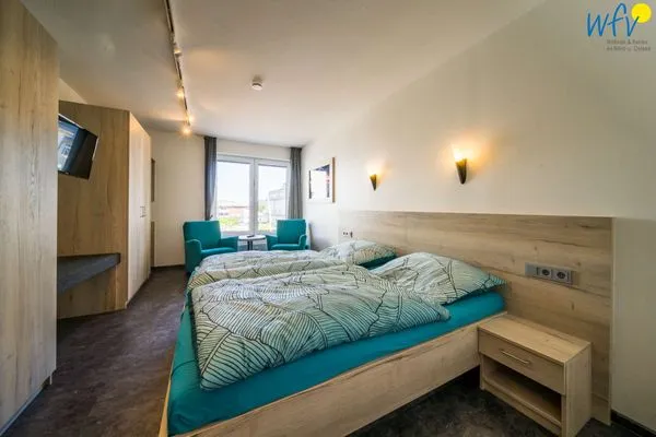 Schlafzimmer Appartement-Haus Regina Ferienwohnung Appartement am Meer