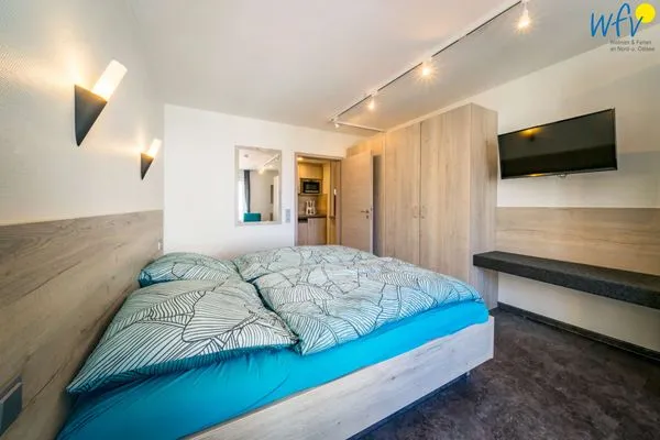 Schlafzimmer Appartement-Haus Regina Ferienwohnung Appartement am Meer