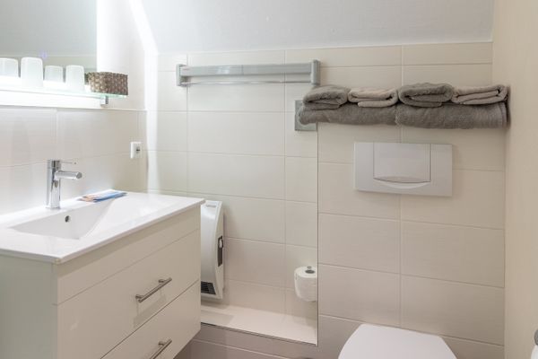 LiebeNey Strandkorb Norderney-Stadt - Badezimmer