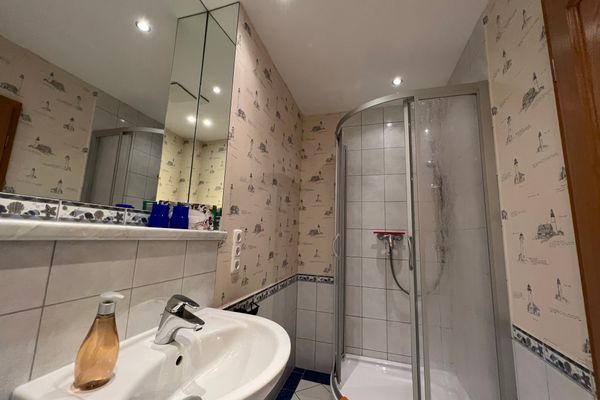 Ferienhaus Brise - Ahabs Kajüte  - Badezimmer