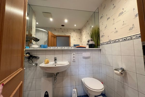Ferienhaus Brise - Kapitänskajüte  - Gäste-WC