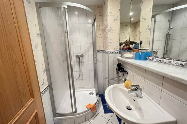 Ferienhaus Brise - Kapitänskajüte  - Badezimmer