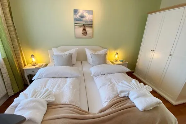 Schlafzimmer Haus Övern Diek Wohnung 5