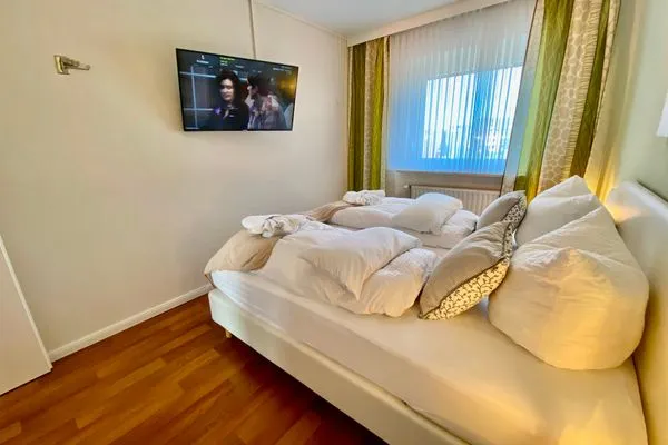 Schlafzimmer Haus Övern Diek Wohnung 5