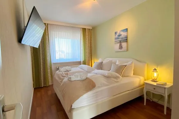 Schlafzimmer Haus Övern Diek Wohnung 5