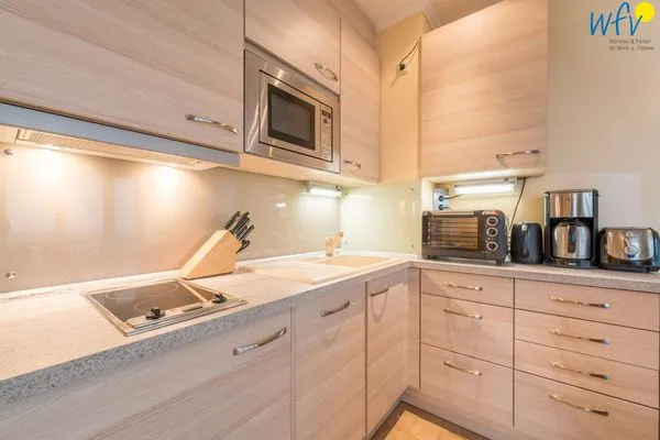Küche / Küchenzeile Lotsenstation Sassnitz Ferienwohnung O-Messe
