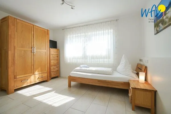 Schlafzimmer Villa Schoen Ferienwohnung 1