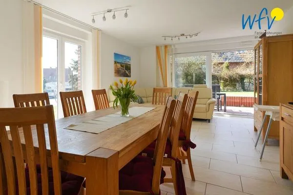 Wohnzimmer Villa Schoen Ferienwohnung 1