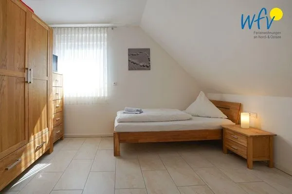 Schlafzimmer Villa Schoen Ferienwohnung 1