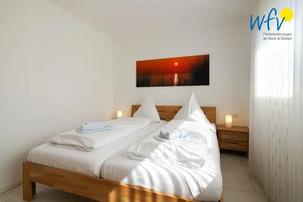 Schlafzimmer Villa Schoen Ferienwohnung 1