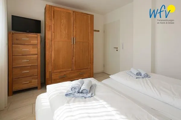 Schlafzimmer Villa Schoen Ferienwohnung 1