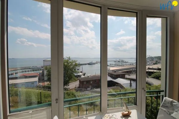 Meerblick Lotsenstation Sassnitz Ferienwohnung O-Messe