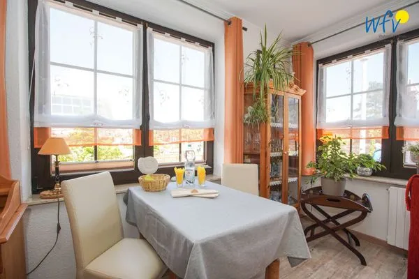 Wohnzimmer Ferienhaus Heidi Ferienwohnung Möwe