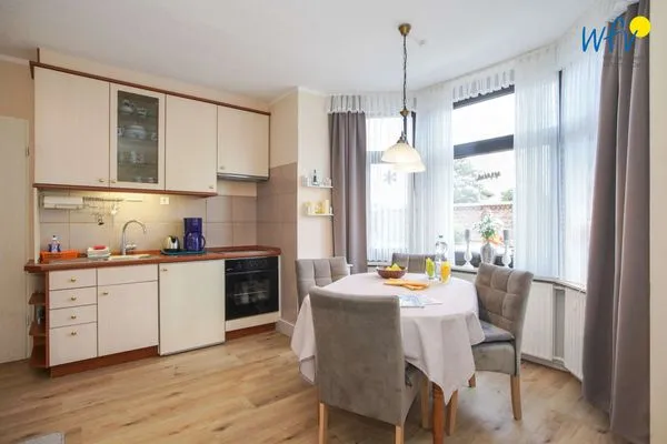 Küche / Küchenzeile Ferienhaus Heidi Ferienwohnung Sandburg