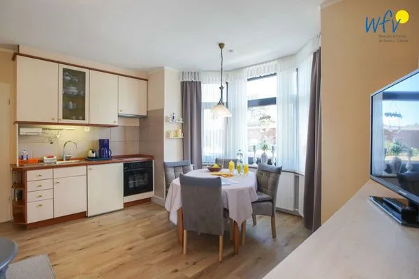 Küche / Küchenzeile Ferienhaus Heidi Ferienwohnung Sandburg