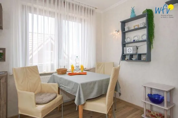 Wohnzimmer Ferienhaus Heidi Ferienwohnung Seestern