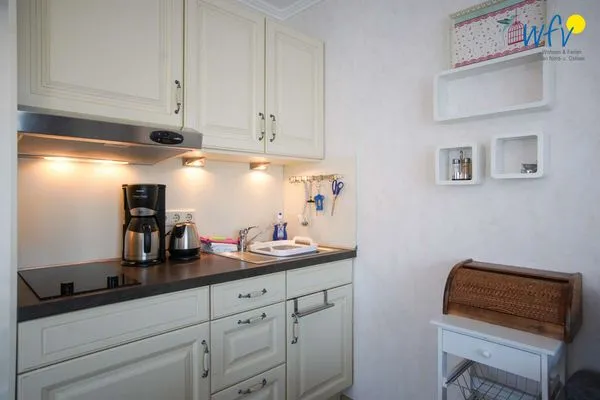 Küche / Küchenzeile Ferienhaus Heidi Ferienwohnung Seestern