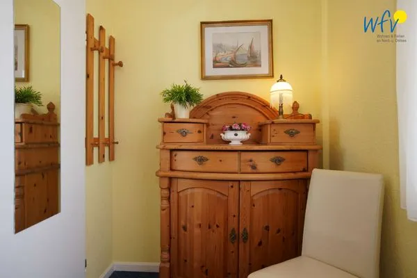 Schlafzimmer Ferienhaus Heidi Ferienwohnung Seestern