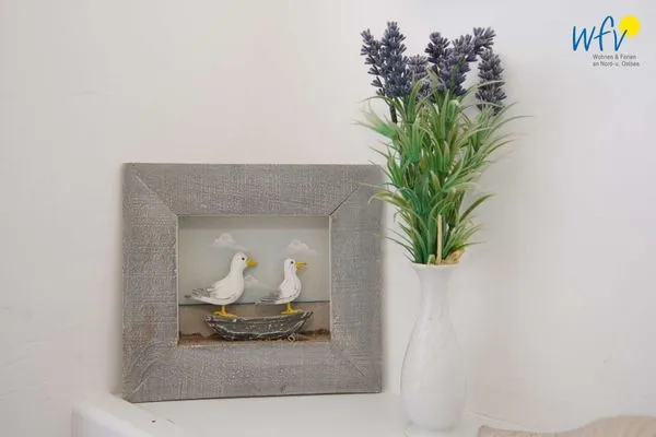 Badezimmer Ferienhaus Heidi Ferienwohnung Meerblick