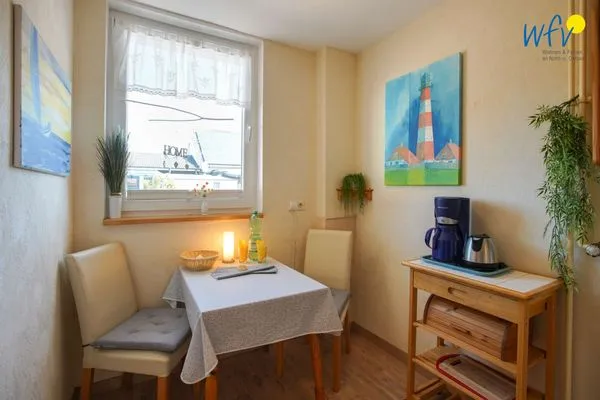 Küche / Küchenzeile Ferienhaus Heidi Häuschen Seehund