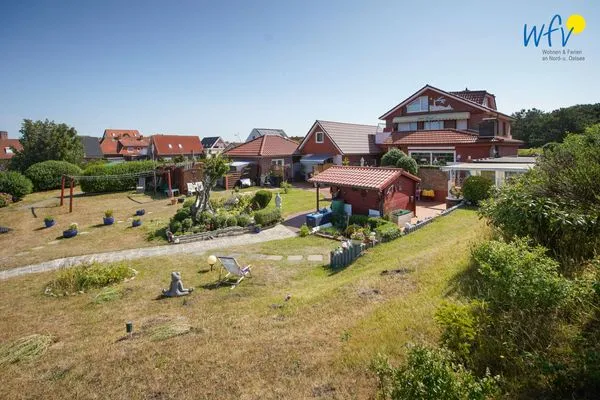 Hauptansicht Ferienhaus Heidi Häuschen Seehund