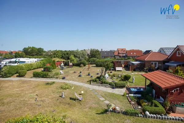 Garten Ferienhaus Heidi Häuschen Seehund