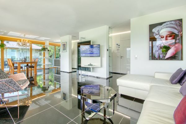 Lakeview Apartments Design-Suite Pasithéa Zell am See - Wohnzimmer