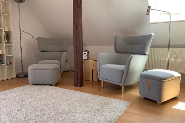 Wohnzimmer  Inselloft Poel