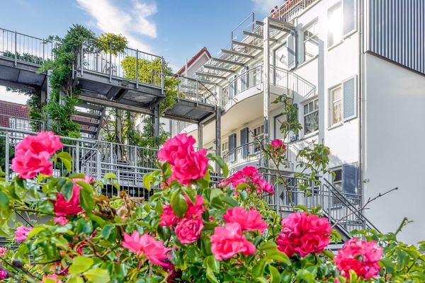 Boddenblick Wohnung 12a Zingst - Fassade / Eingang