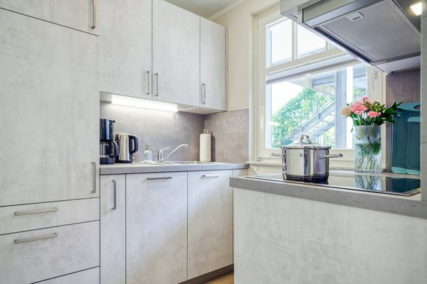 Boddenblick Wohnung 12a Zingst - Küche / Küchenzeile
