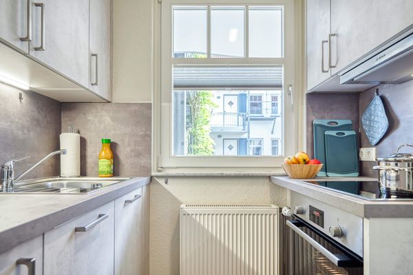 Boddenblick Wohnung 12a Zingst - Küche / Küchenzeile