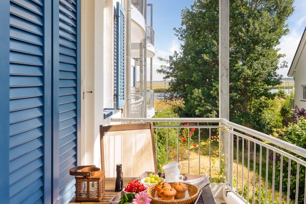 Boddenblick Wohnung 12a Zingst - Balkon