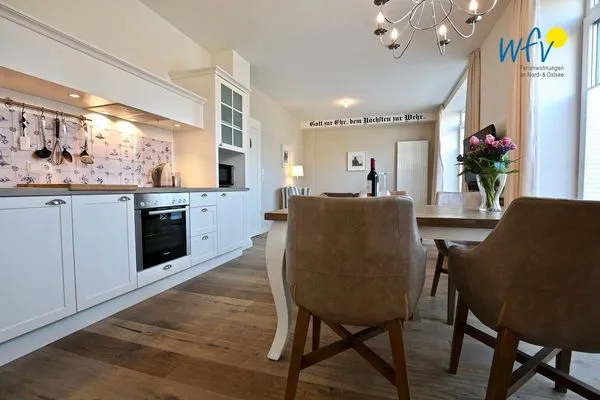 Wohnzimmer Alte Feuerwache Ferienwohnung 1