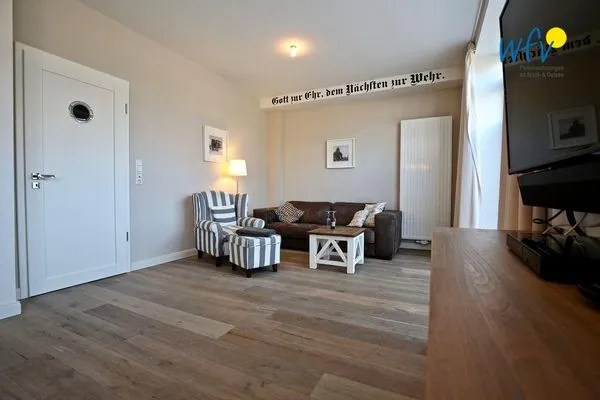 Wohnzimmer Alte Feuerwache Ferienwohnung 1