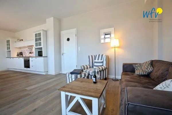 Wohnzimmer Alte Feuerwache Ferienwohnung 1