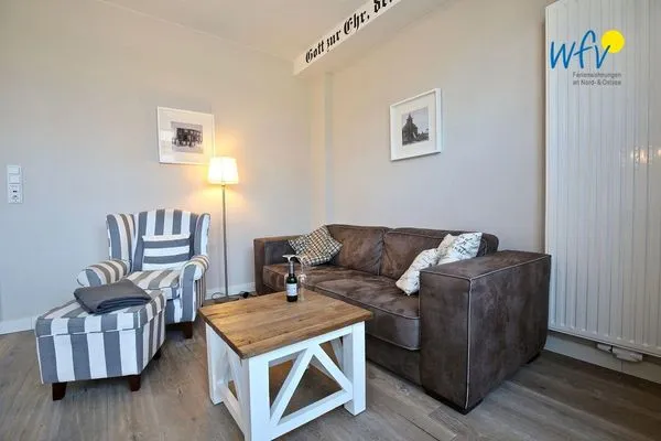 Wohnzimmer Alte Feuerwache Ferienwohnung 1