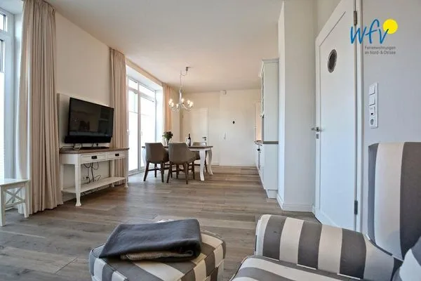 Wohnzimmer Alte Feuerwache Ferienwohnung 1