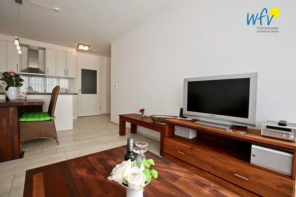 Wohnzimmer Villa Verdi Ferienwohnung 3