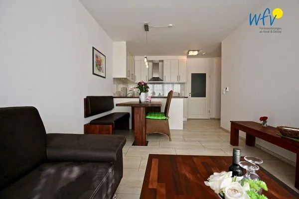 Wohnzimmer Villa Verdi Ferienwohnung 3