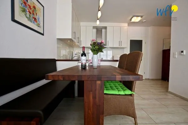 Wohnzimmer Villa Verdi Ferienwohnung 3