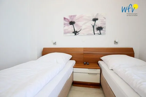 Schlafzimmer Villa Verdi Ferienwohnung 3