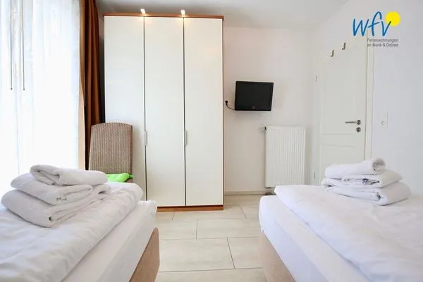 Schlafzimmer Villa Verdi Ferienwohnung 3