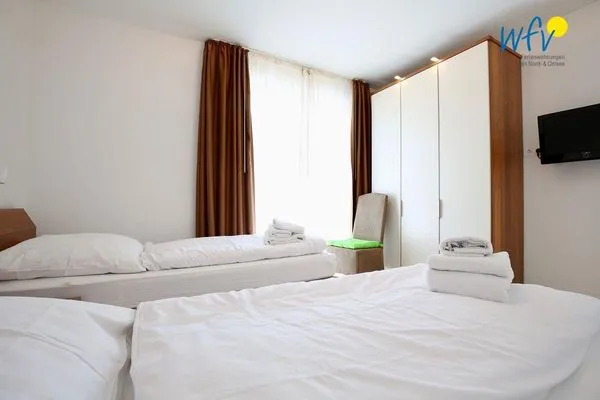 Schlafzimmer Villa Verdi Ferienwohnung 3