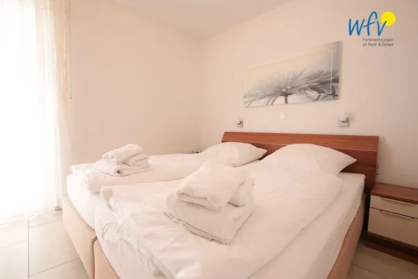 Schlafzimmer Villa Verdi Ferienwohnung 3