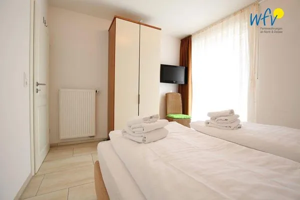 Schlafzimmer Villa Verdi Ferienwohnung 3