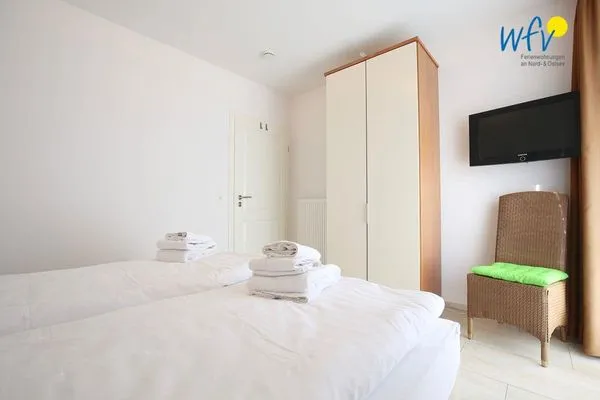 Schlafzimmer Villa Verdi Ferienwohnung 3